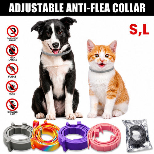 Adjustable anti flea tick - anti, &