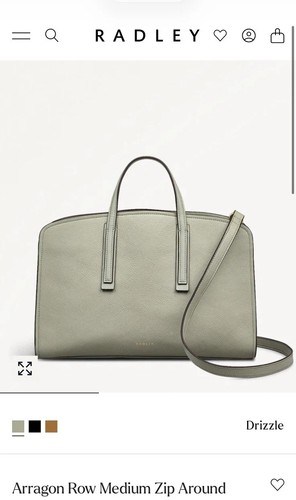 100 authentic radley arragon - 100%,