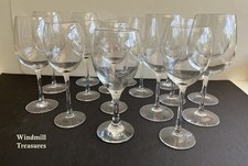 LOT 16 LARGE STEM RED WHITE WINE GLASSES PARTY WEDDING SIMILAR STYLES