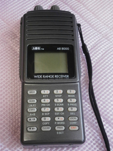 Aor ar8000 wide range receiver - ar8000,