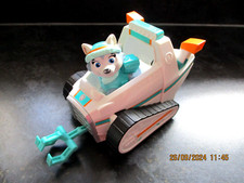 Paw Patrol Rescue Pups EVEREST RESCUE SNOW PLOUGH 5" Vehicle & Husky Figure