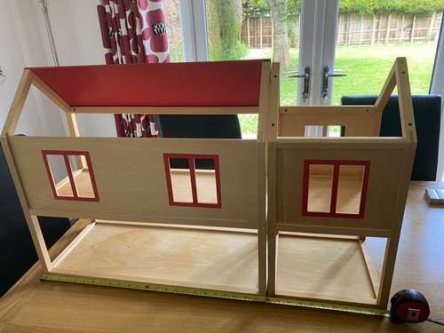 Elc wooden dolls house - wooden,