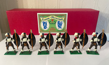 Trophy Miniatures Zulu War ZS19 6 Reserve Zulus With Assegai or Knobkerrie