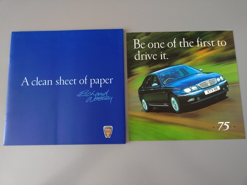 Rover clean sheet of - 75, 'a