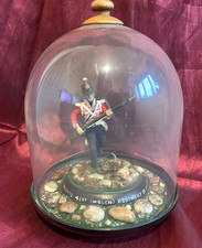 Private 41st (Welch) Regiment of Foot 1854 Hand Painted Soldier Bell Jar Display