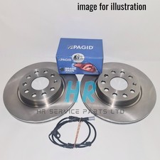 FRONT BRAKE DISCS 348MM &