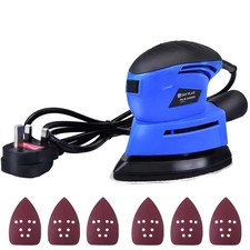 Electric Detail Mouse Palm Hand Sander Detail Sanding Sheet Heavy Duty DIY
