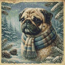 Pug Puppy Dog Comfort in the