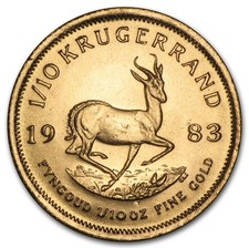 1983 South Africa 1/10 oz Gold Krugerrand