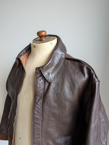 Real mccoy ww2 leather - real,