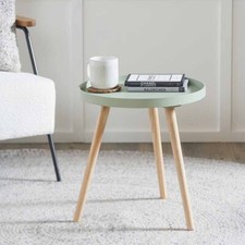 Sage green round scandi - sage,