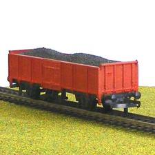 00 Gauge Coal Wagon with Coal for Model Railway Layout