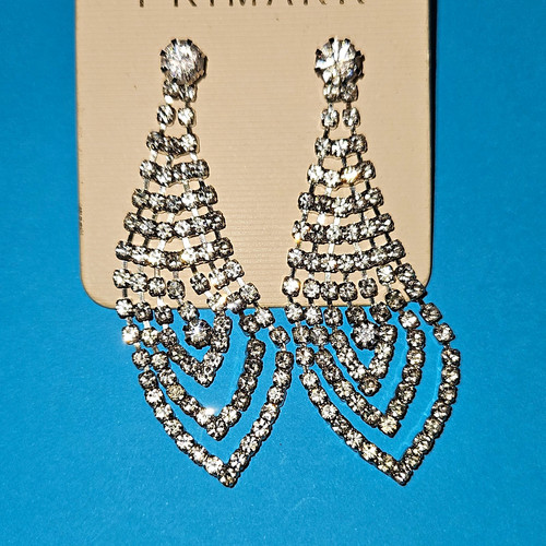 Primark silver tone clear - primark,