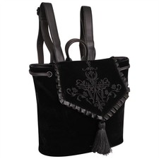 Ro Rox Velvet Backpack Ornate