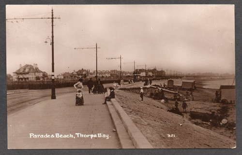 Postcard thorpe bay - thorpe, nr