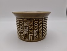 Retro Portmeirion Cypher Olive Green Sugar Bowl Pottery Susan Williams-Ellis