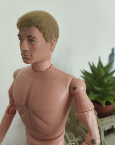 1964 action man naked - man, figure