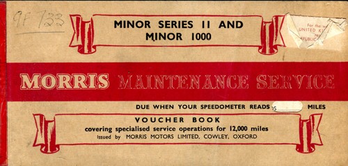 Morris minor series - minor, &
