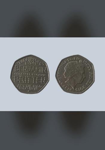 Lucky british 50p fifty - lucky,