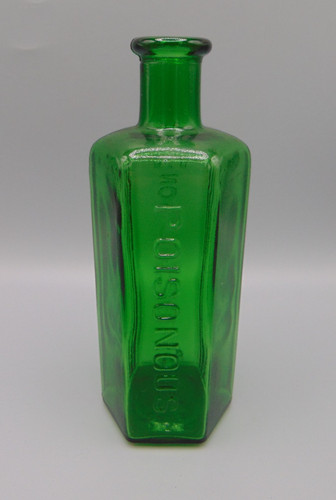 Rare edwardian green poisonous - rare,
