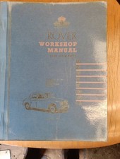 Rover P4 Workshop Manual