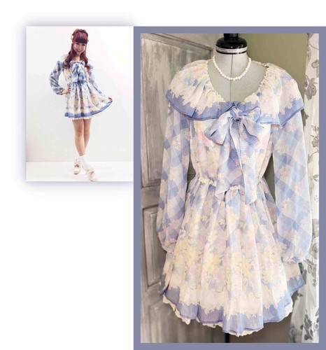 Liz lisa gingham floral - gingham,