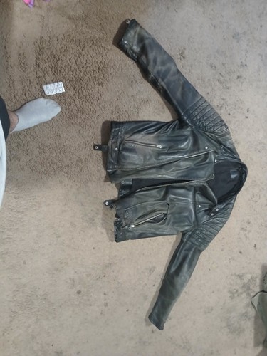 Black leather jacket - ., mens