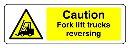 Caution fork lift - fork,