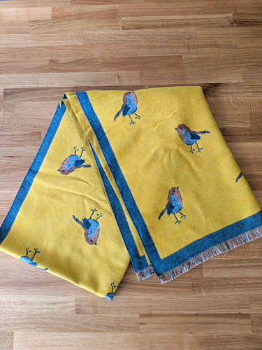 Women yellow grey bird - &,
