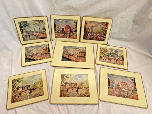 Vintage set london scenes - vintage,