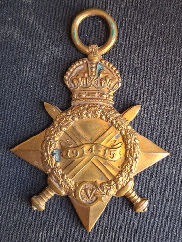 Wwi 1914 star medal arthur - wwi,
