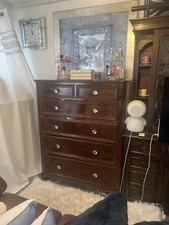 Furnitures .  Real Leather Sofa. Joyce 1980 Light Up Cabinet.  Soft  Slough Bed.