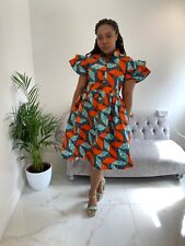 African Print Cotton Women's