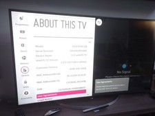 LG 55UC970V 55" Curved 3D glasses LED Smart TV 4K HDMI 2.0 - Faulty HDMI Port 2