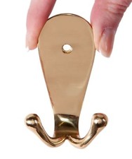Large Solid Brass Double Coat