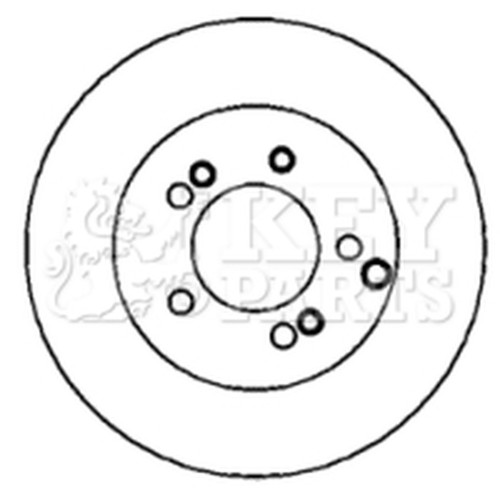 Brake discs solid - 2x, for