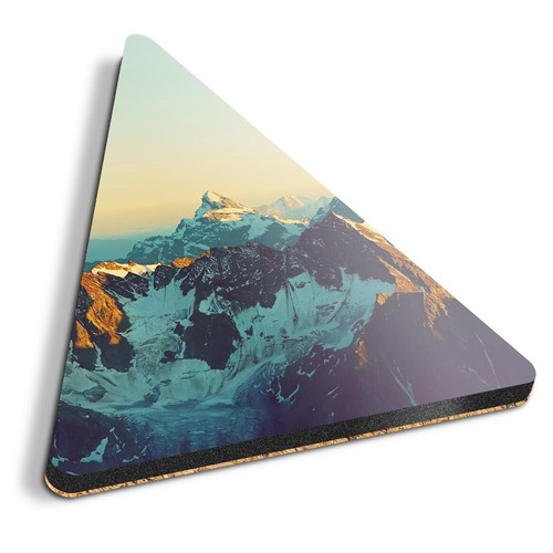 Triangle coaster snowy - -,
