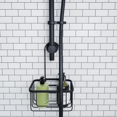 Croydex black hook over shower - croydex,