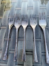 Arthur Price County Plate Silver Service Cutlery Six Pastry/Oyster  Forks ? 10B