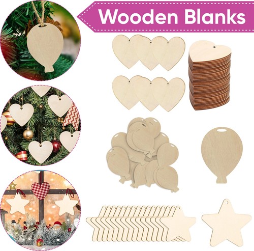 Blank wooden shapes - blank,