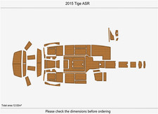 2015 Tige ASR  DuraEVA Seadek