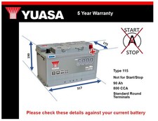 Battery fits CHRYSLER VOYAGER