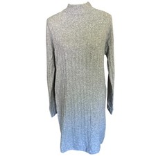 Hilary Radley Gray Mock Neck