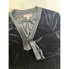 Vtg Oscar De La Renta Velvet