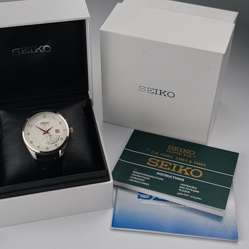 Seiko kinetic srn049 5m84 0ac0 - seiko,
