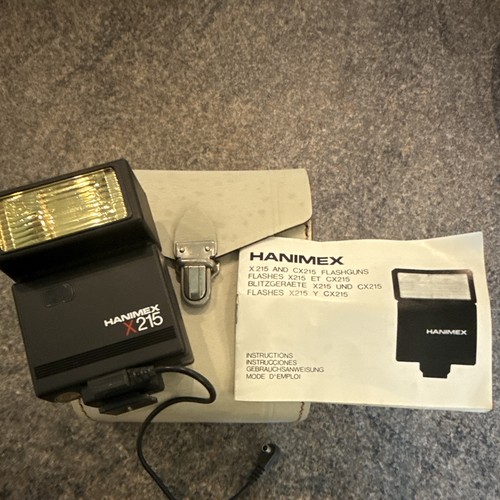 Hanimex x215 flash gun hot - flash,