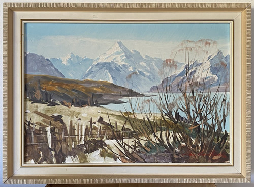 Aston greathead oil - oil, painting