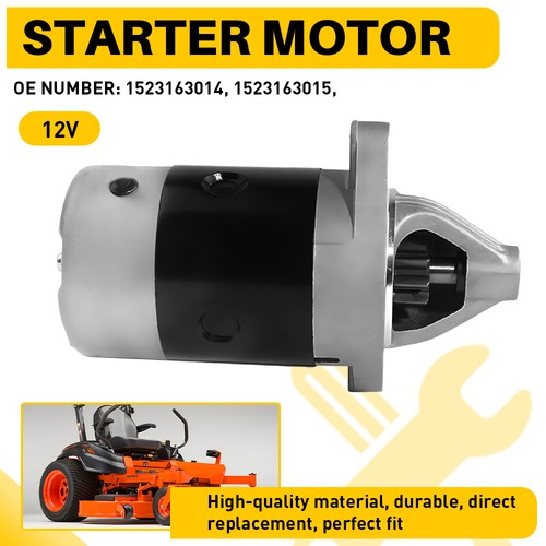 Starter motor for kubota - for,