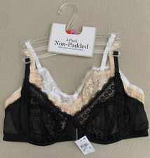 Set of 3 Non-Padded Underwired