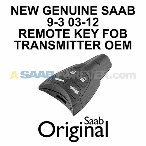 Saab key fob remote - saab, 9-3